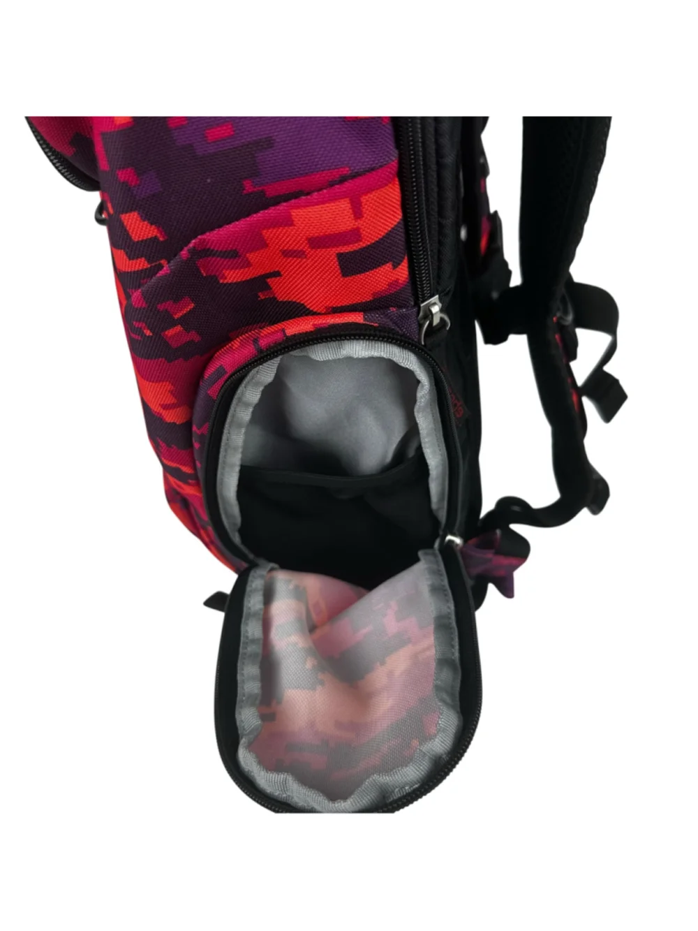 Speedo Teamster Backpack 25L Pink Digicam Colorful Waterproof Wet Compartment